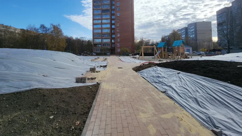 На месте велотрека в Черноголовке откроют зону отдыха до конца октября
