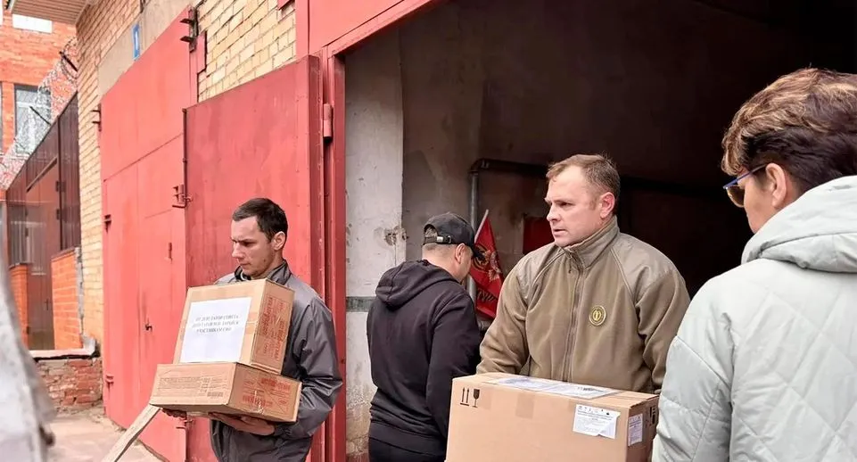 В Зарайске собрали гуманитарную помощь для подразделения земляка