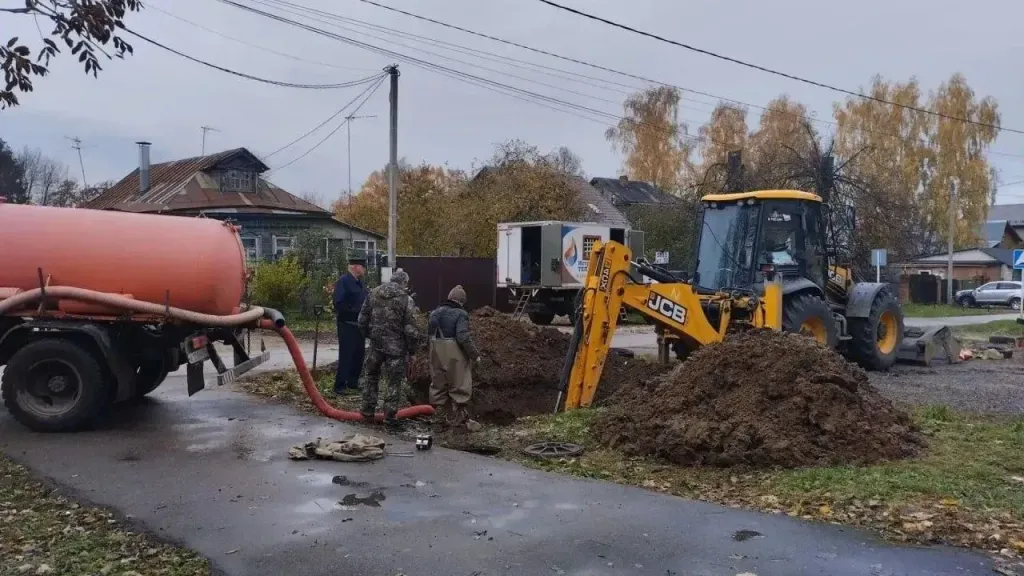 В Снегирях перевели жителей на новую водопроводную магистраль