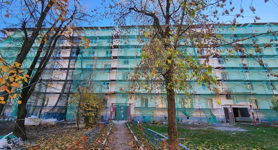 Капремонт дома на улице Баранова в Солнечногорске выполнен на 75%