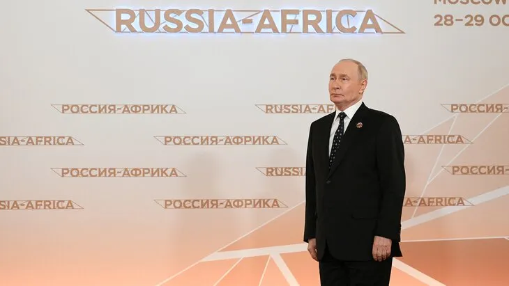 Путин предложил тост за развитие сотрудничества России с Африкой